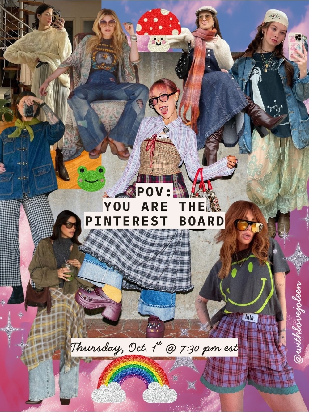 POV: You ARE the Pinterest Board | Eclectic Closet